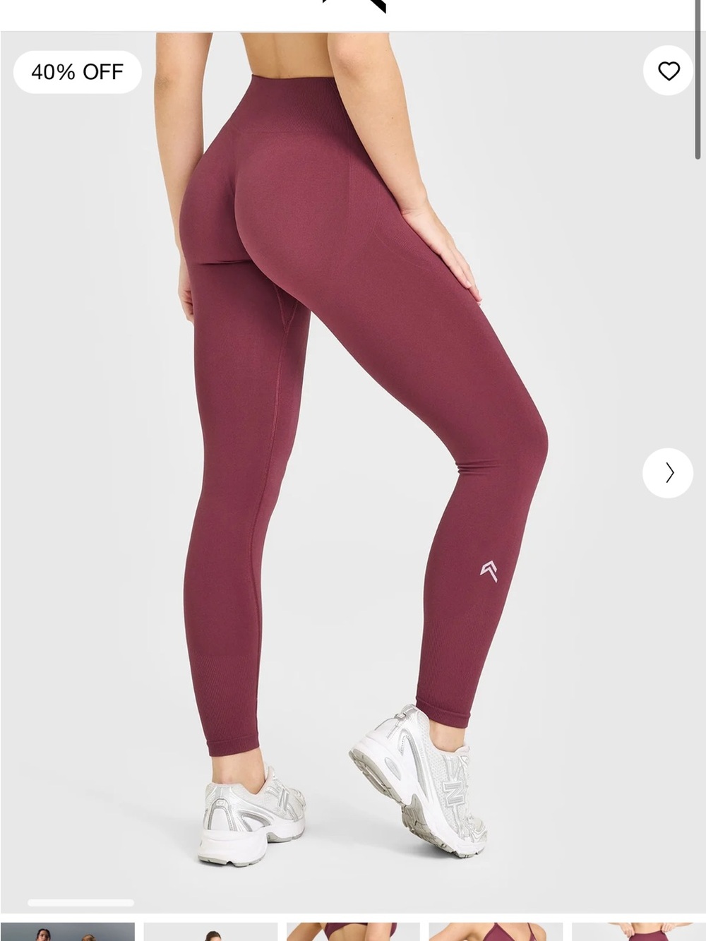 Oner Active Enhance Lift in Burnt Maroon